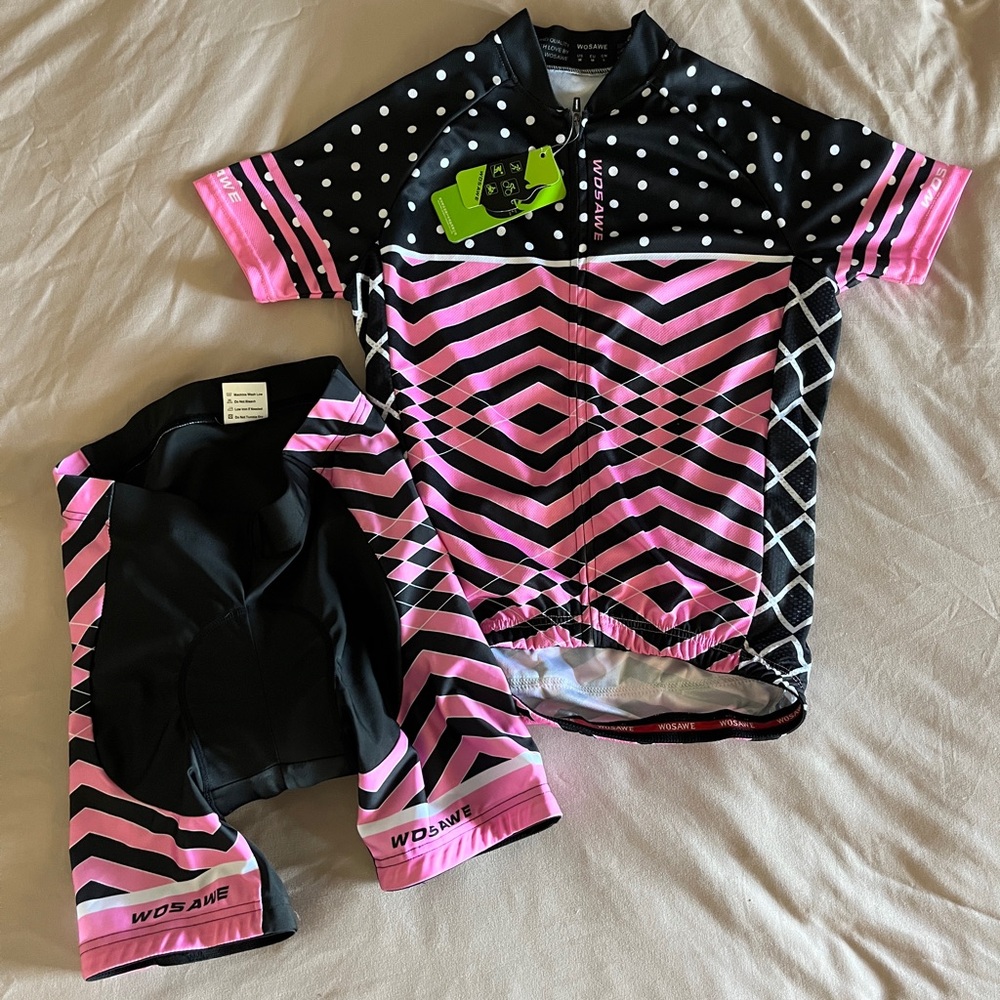 Bike Jersey and Chamois Padded Shorts set!